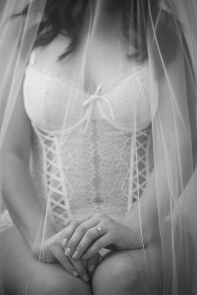 Wedding Boudoir Photo By Karen Morgan